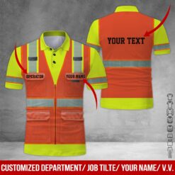 Custom Name Heavy Equipment Operator Uniform - photo 2