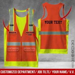 Custom Name Heavy Equipment Operator Uniform - photo 8