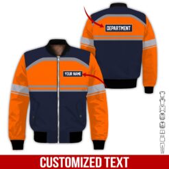 Custom Orange 3D Hoodie - photo 9