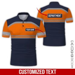 Custom Orange 3D Hoodie - photo 2