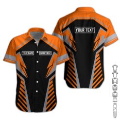 Personalized Orange 3D All Over Printed Workwear - photo 3