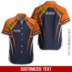 Custom Orange 3D Hoodie - photo 3