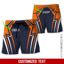 Custom Orange 3D Hoodie - photo 7