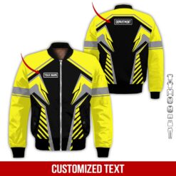 Custom Yellow 3D Hoodie - photo 9