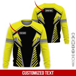 Custom Yellow 3D Hoodie - photo 4