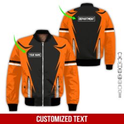 Custom Orange 3D Hoodie - photo 9