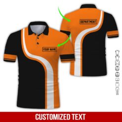 Custom Orange 3D Hoodie - photo 2