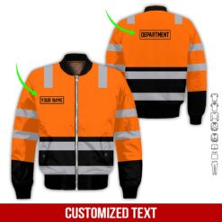 Custom Orange Heavy Equipment 3D Hoodie - photo 9