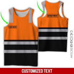 Custom Orange Heavy Equipment 3D Hoodie - photo 8