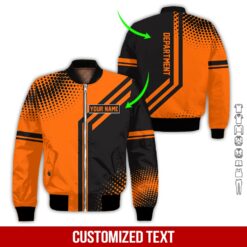 Custom Orange Heavy Equipment 3D Hoodie - photo 9