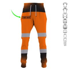 Custom Orange Heavy Equipment 3D Hoodie - photo 10