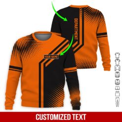 Custom Orange Heavy Equipment 3D Hoodie - photo 4
