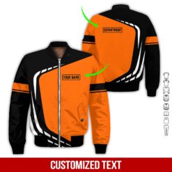 Personalized Orange Heavy Equipment 3D Shirt - photo 9