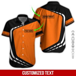 Personalized Orange Heavy Equipment 3D Shirt - photo 3