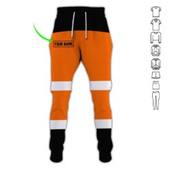 Personalized Orange Heavy Equipment 3D Shirt - photo 10