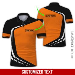 Personalized Orange Heavy Equipment 3D Shirt - photo 2