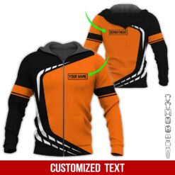 Personalized Orange Heavy Equipment 3D Shirt - photo 6