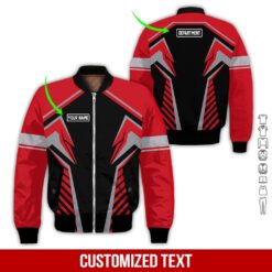 Personalized Red 3D Printed Workwear - photo 9