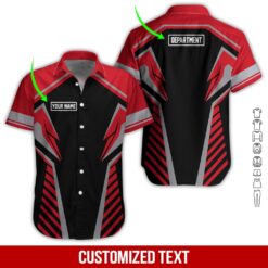 Personalized Red 3D Printed Workwear - photo 3