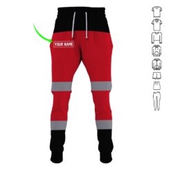 Personalized Red 3D Printed Workwear - photo 10