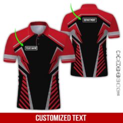 Personalized Red 3D Printed Workwear - photo 2