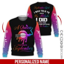 Custom September 3D Hoodie - photo 4