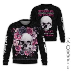 Custom September Girl 3D Hoodie - photo 4