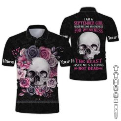 Custom September Girl 3D Hoodie - photo 2