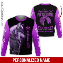 Custom September Girl Hoodie - photo 4