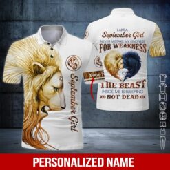 Custom September Girl 3D Hoodie - photo 2