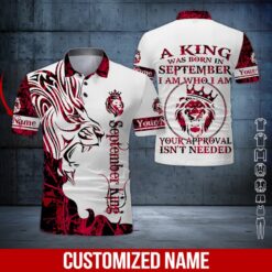 Custom September King 3D Hoodie - photo 2