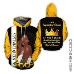 Custom September Queen 3D Hoodie - photo 5