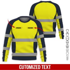 Custom Yellow 3D Hoodie - photo 4