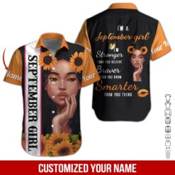 Custom September Girl 3D Hoodie - photo 3