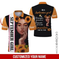 Custom September Girl 3D Hoodie - photo 2