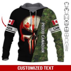 Proud to Be Canadian 3D Hoodie - photo 5