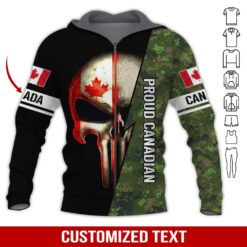 Proud to Be Canadian 3D Hoodie - photo 6