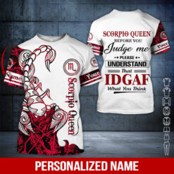 Custom Scorpio Queen 3D Hoodie - photo 15