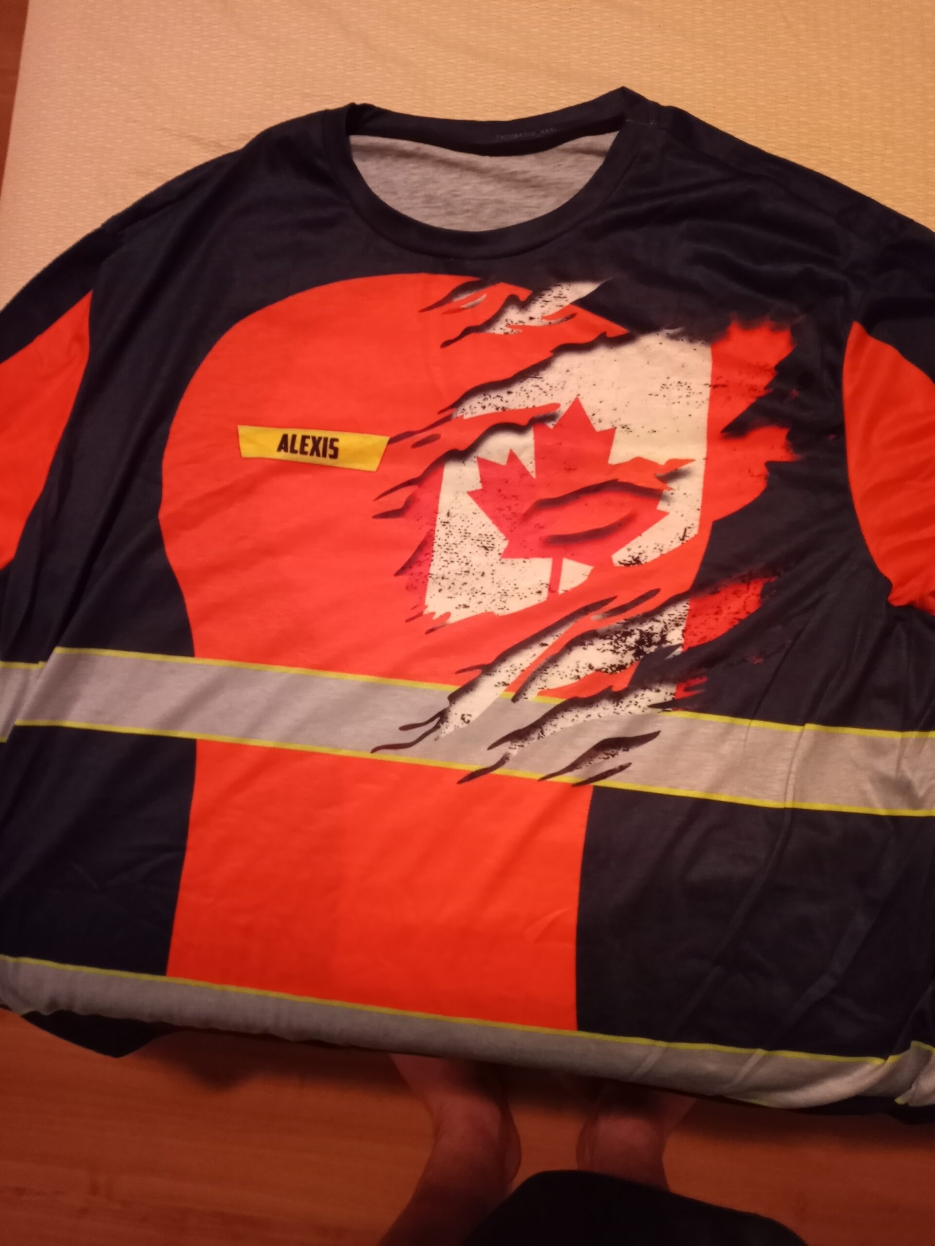Click to view full screen Personalized Name Workwear Style All Over Printed TN288 photo review