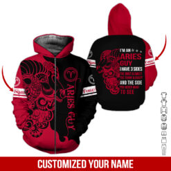 Custom Aries Guy 3D Hoodie - photo 19