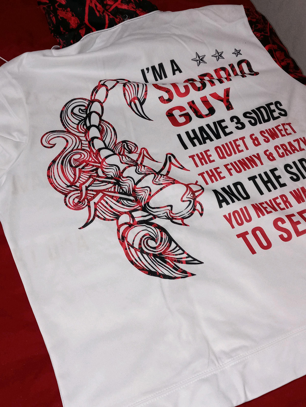 Personalized Name Scorpio Guy 3D All Over Printed Clothes ND464 photo review