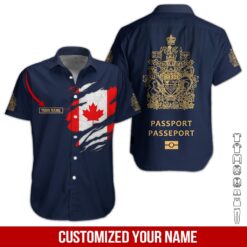 Canada Passport Style 3D Hoodie - photo 3