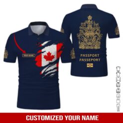 Canada Passport Style 3D Hoodie - photo 2