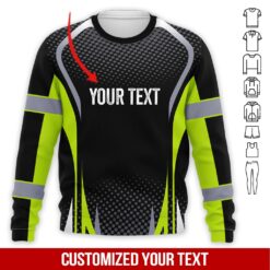 Custom Text Cool Green Heavy Equipment Hoodie - photo 4