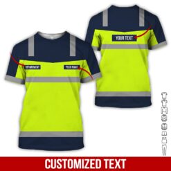 Custom Text Green Workwear 3D Hoodie - photo 11