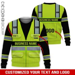 Custom Text and Logo Heavy Equipment Hoodie - photo 4