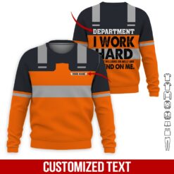 Custom Department 3D Hoodie - photo 4