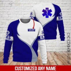 Custom Department EMS 3D Hoodie - photo 4