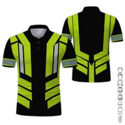 Custom Text Safety Vest 3D Hoodie - photo 2
