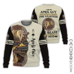 Custom April Guy 3D Hoodie - photo 4